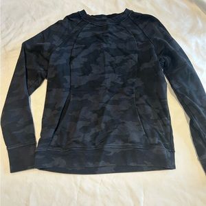 lululemon athletica Dark Camo Crew Neck Sweater